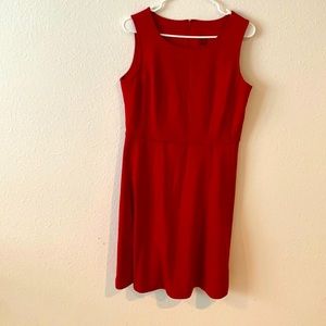 Red formal dress size 8 excellent condition